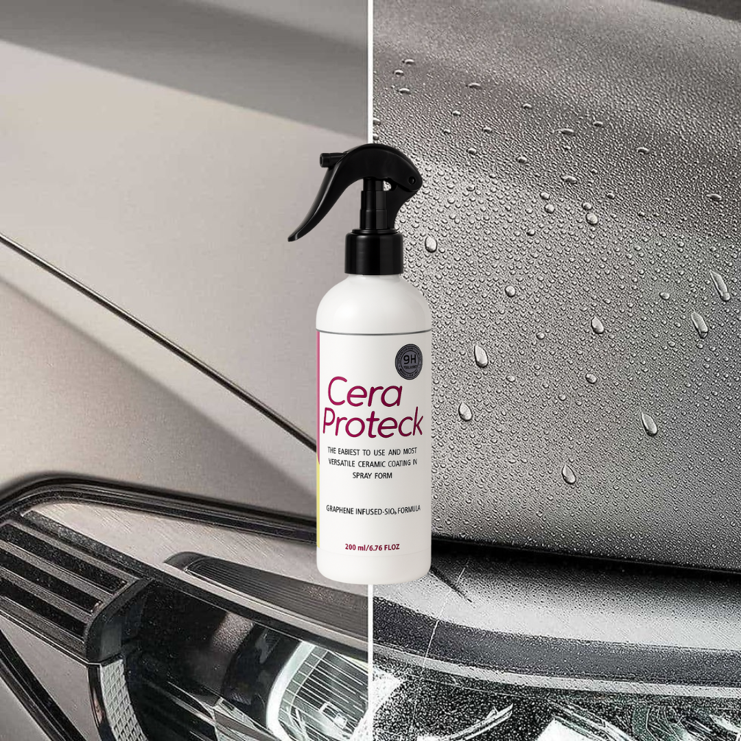 Ceramic coating spray