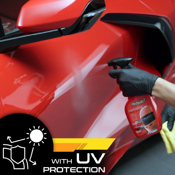 Ceramic coating spray