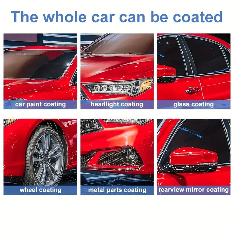 Ceramic coating spray