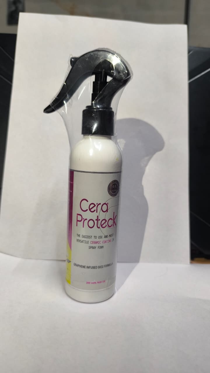 Ceramic coating spray