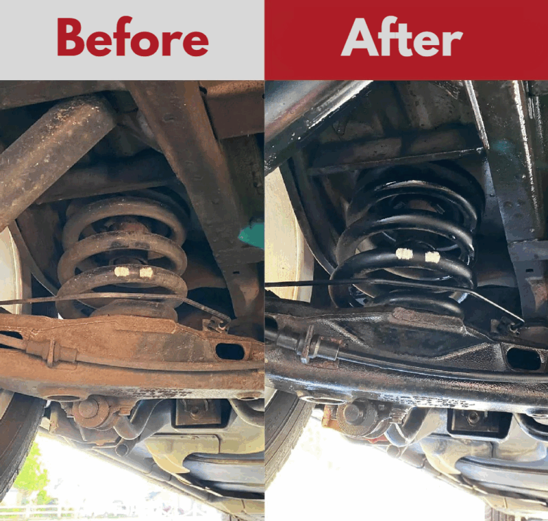 Car rust cleaner
